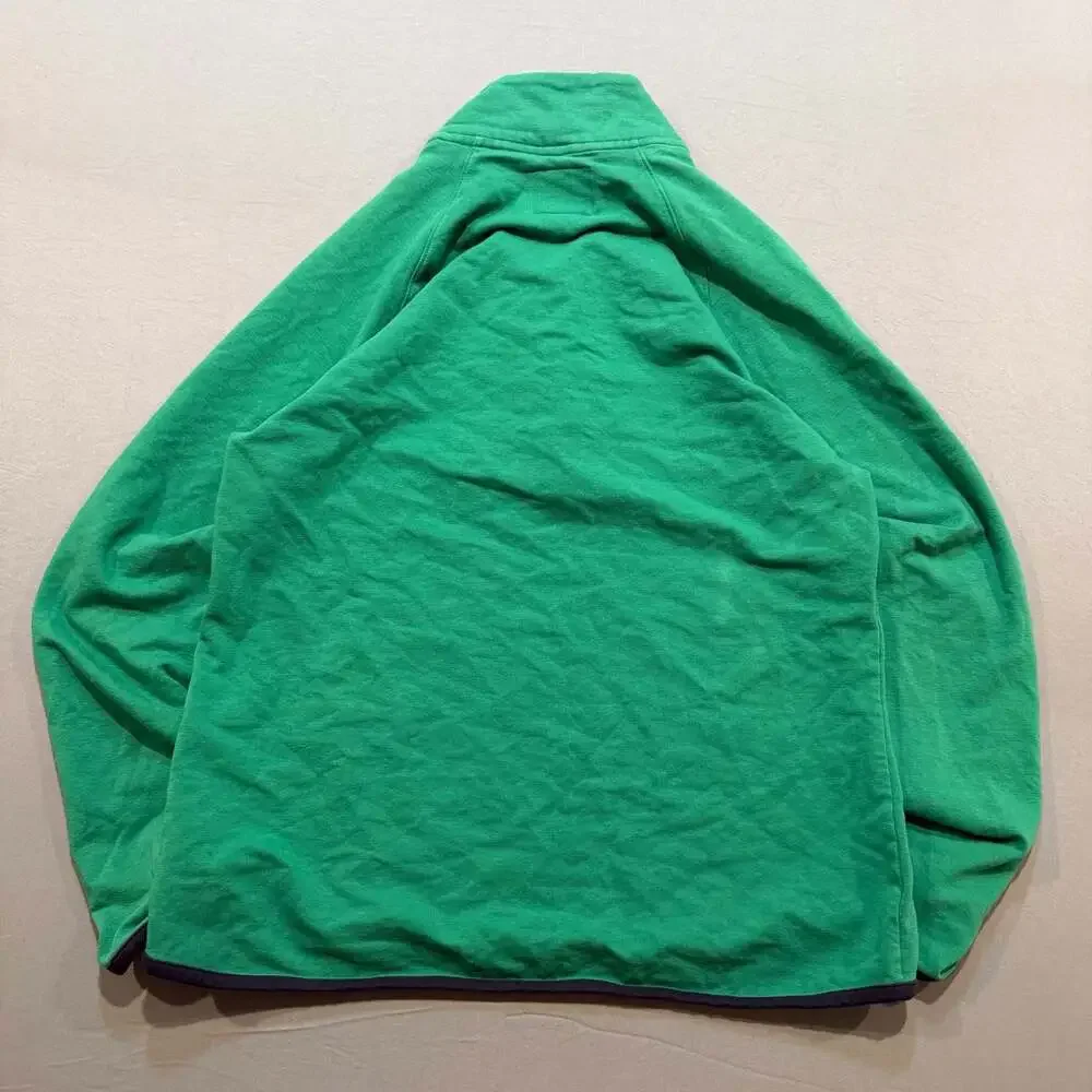 47 Brand Notre Dame Fighting Irish 1/4 Zip Pullover Sweatshirt Green Men's Large